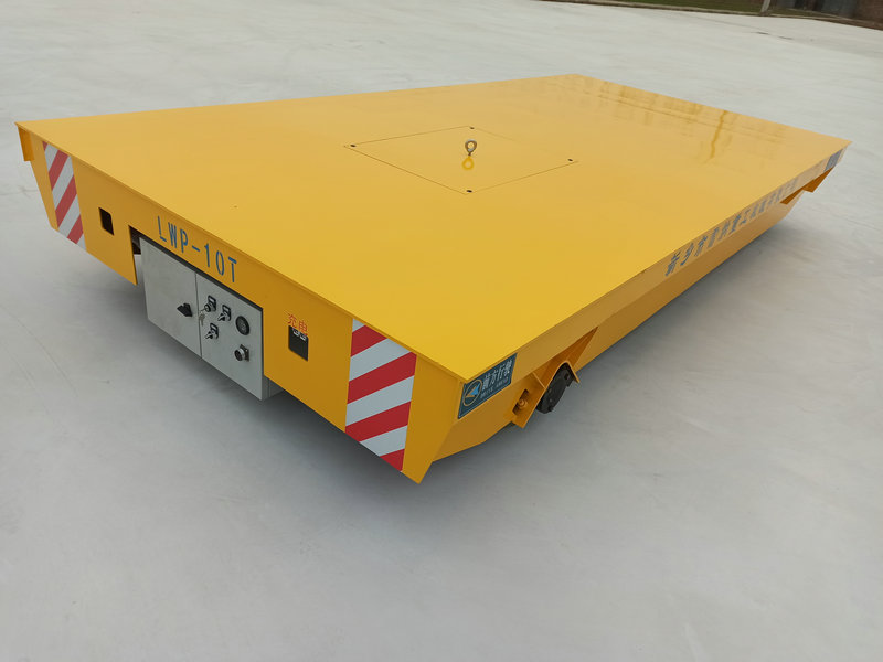 10 тонн бетонных изделий Trackless Transfer Trolley