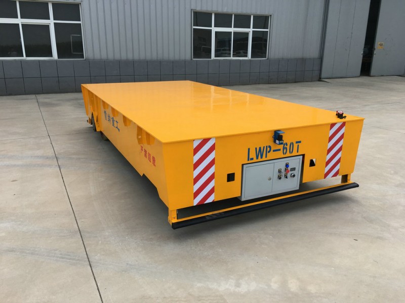Автомобиль 60T Electric Trackless Transfer Wagon